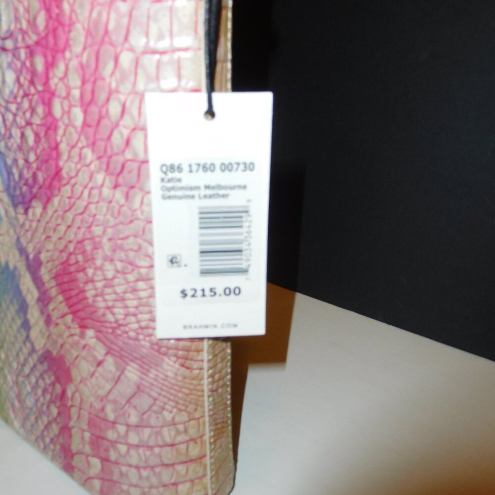 Brahmin Katie Optimism Melbourne Genuine Leather Handbag--NWT - Picture 3 of 7